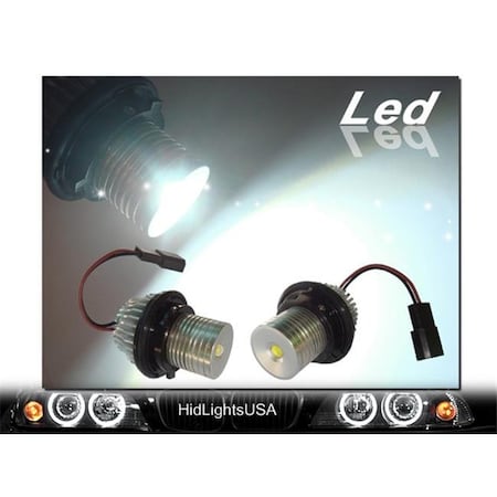 Preimer Tek Preimer Tek X5-E39-E63W X5 Lightning BMW Angel Eye Eyes LED White Lights Bulbs E39 E60 E53 E63 E87 X5-E39-E63W